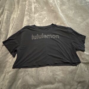 lululemonn Cropped all yours tee